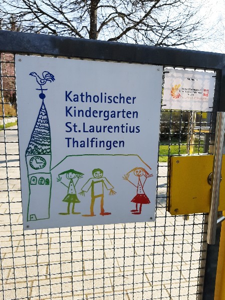 Eingang zum Kindergarten
